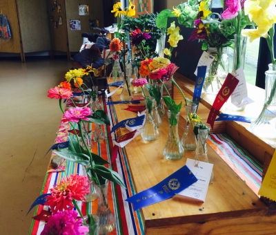 Prize flowers
