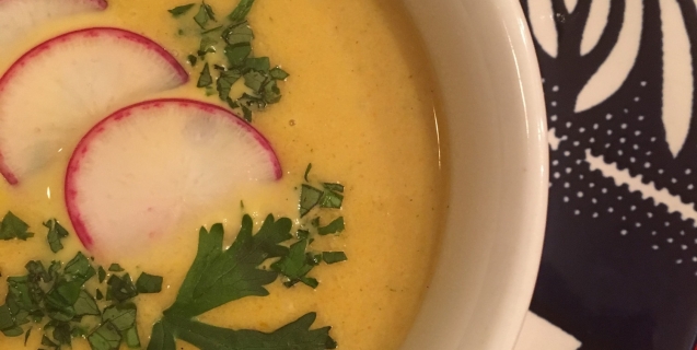 Curried Parsnip Soup