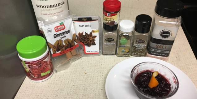 Cranberry-Apple-Orange sauce